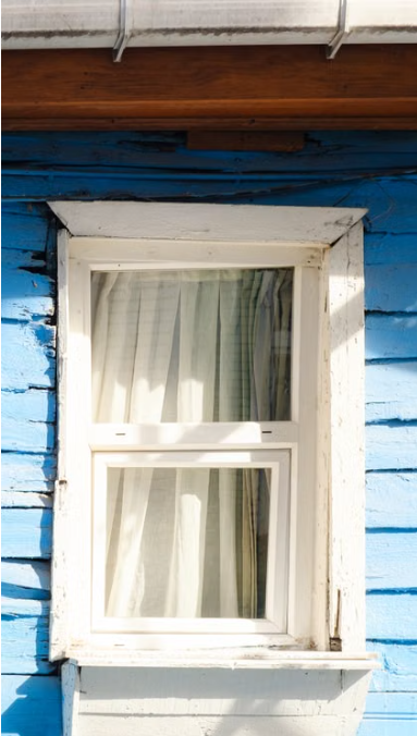 exterior caulk from house